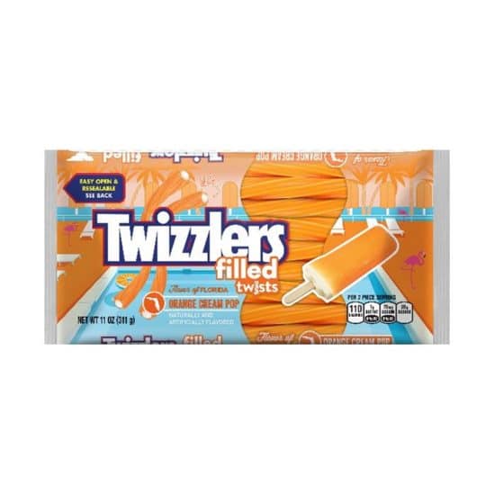 Twizzlers Orange Cream Pop Twists 311g (11oz)