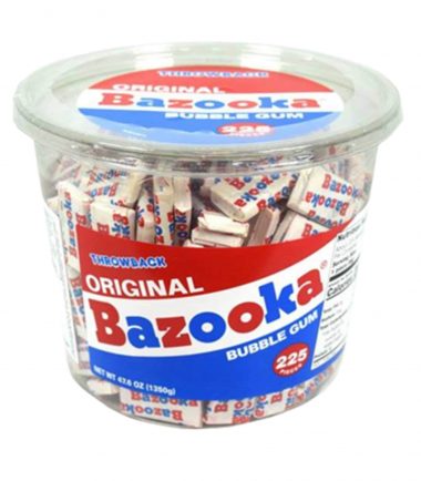 Bazooka Original Gum Tub 1.2Kg