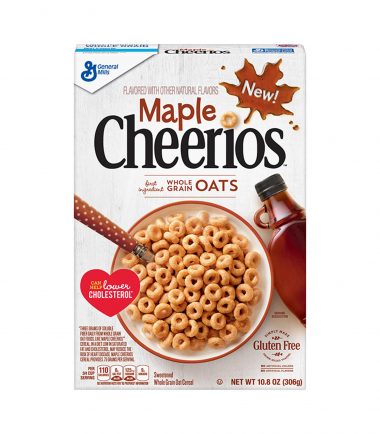 Cheerios Maple Cereal 306g (10.8oz)