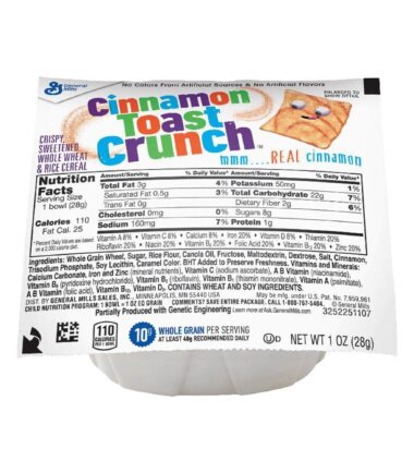 Cinnamon Toast Crunch Bowlpak 28g (1oz)