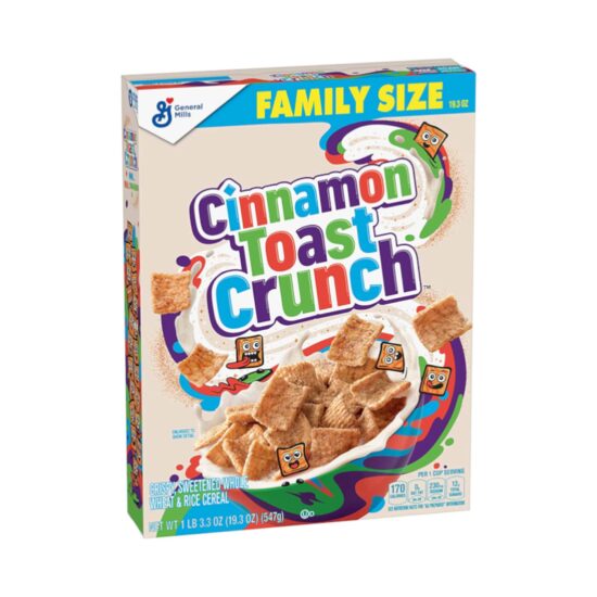 Cinnamon Toast Crunch Family Size Cereal 547g