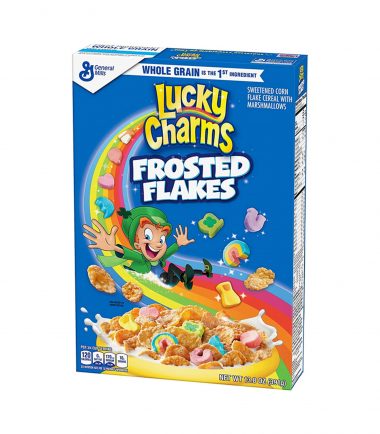 Lucky Charms Frosted Flakes Cereal 391g (13.8oz)