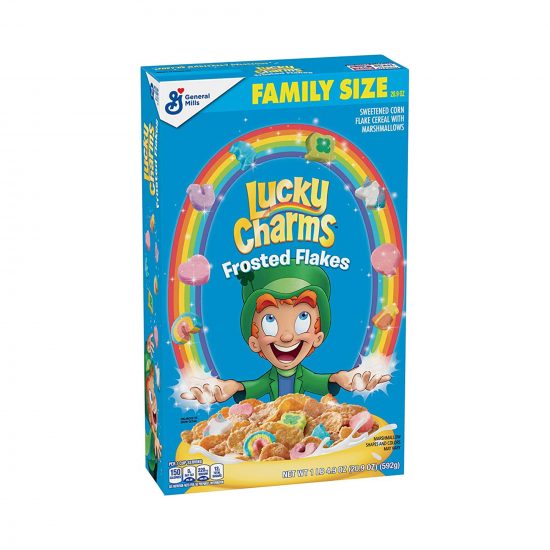 Lucky Charms Frosted Flakes Cereal 592g (20.9oz)