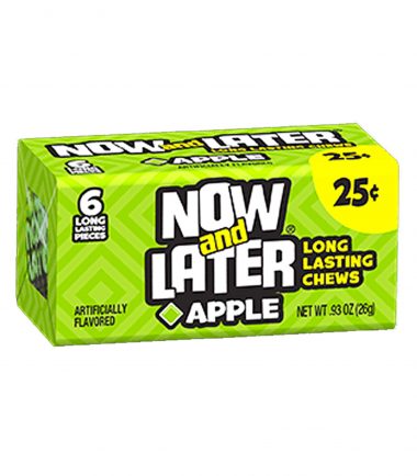 Now & Later Apple Chewy 26g (0.93oz)