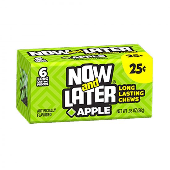 Now & Later Apple Chewy 26g (0.93oz)