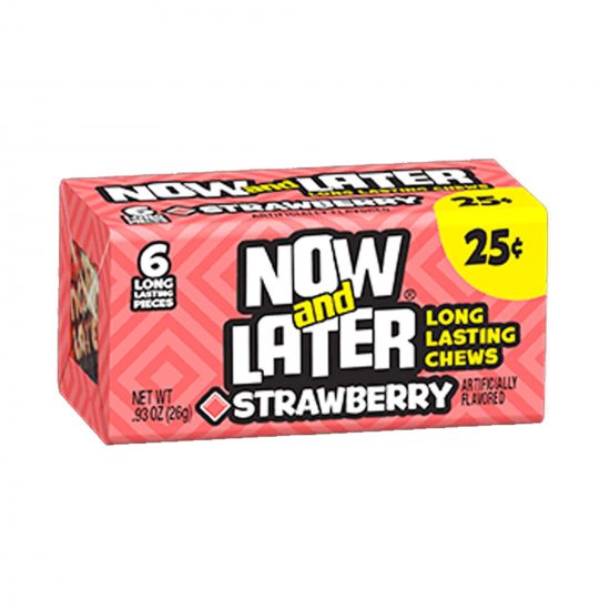 Now & Later Strawberry Chewy 26g (0.93oz)