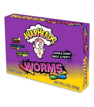 Warheads Worms Theater Box 113g (4oz)