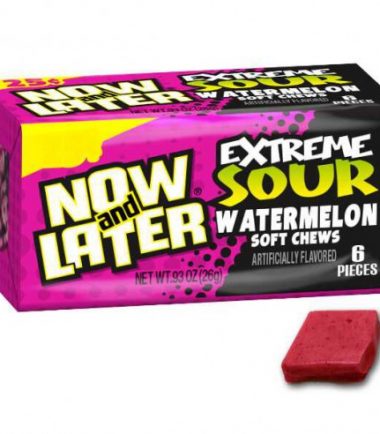 Now & Later Extreme Sour Watermelon 26g (0.93oz)