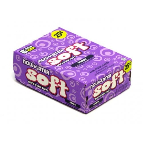 Now & Later Grape Chewy 26g (0.93oz)