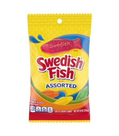 Swedish Fish Soft & Chewy Assorted Candy 226g (8oz)
