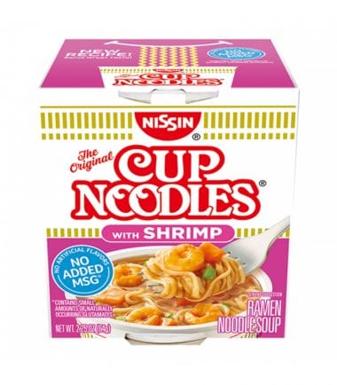 Nissin Cup Noodles Shrimp 64g (2.25oz)