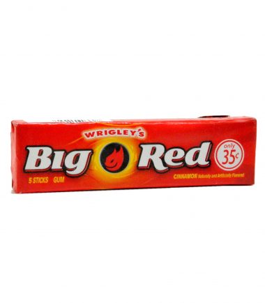 Wrigley’s Big Red Chewing Gum 0.20g (5pcs)