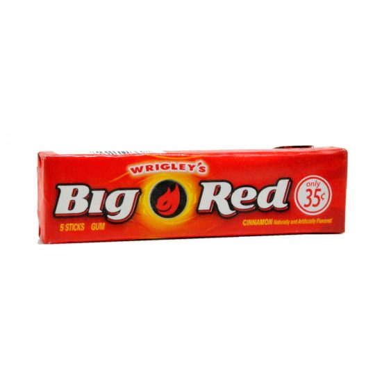 Wrigley’s Big Red Chewing Gum 0.20g (5pcs)