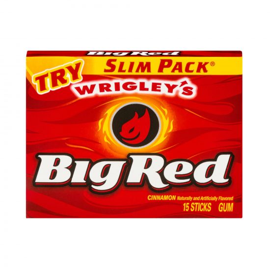 Wrigley’s Big Red Gum Slim Pack 0.20g (15pcs)