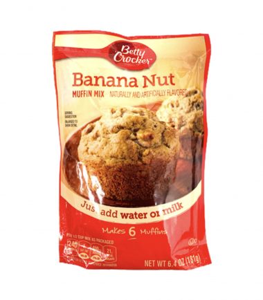 Betty Crocker Banana Nut Muffin Mix 184g (6.5oz)