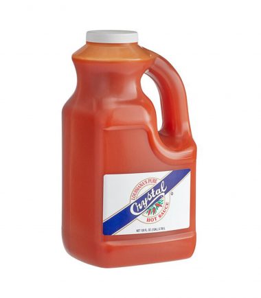 Crystal Louisiana Hot Sauce 1 Gallon, 3.78 lts (128oz)