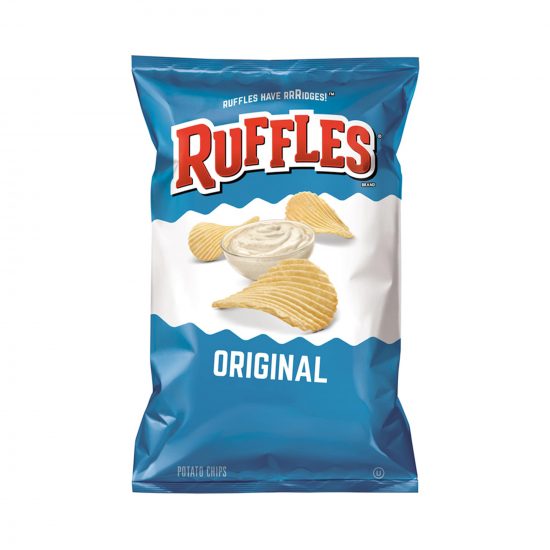 FFrito Lays Ruffles Regular Potato Chips 184g