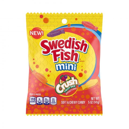 Swedish Fish Mini Crush Candy 141g (5oz)