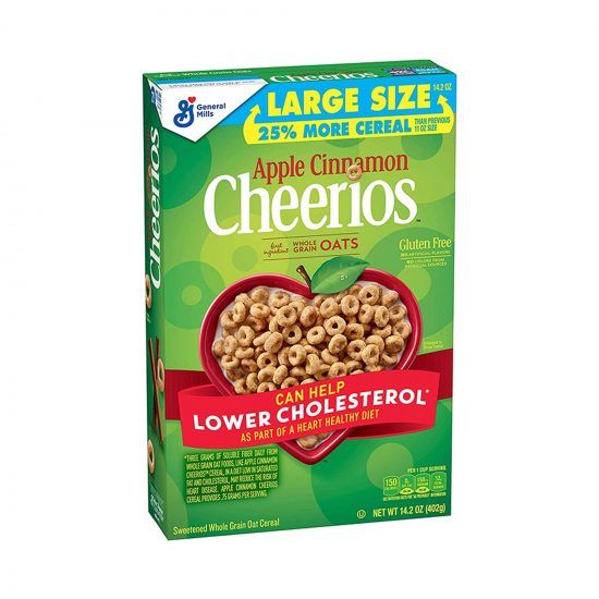 Cheerios Apple Cinnamon Cereal 402g