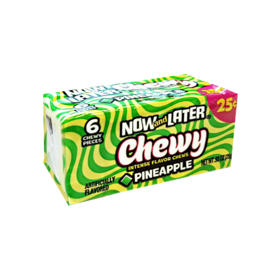 Now & Later Chewy Pineapple 26g (0.93oz)