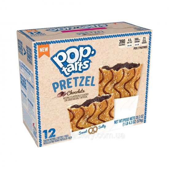 Pop Tarts Chocolate Pretzel 576g (20.3.2oz) (6 x 2 Piece)