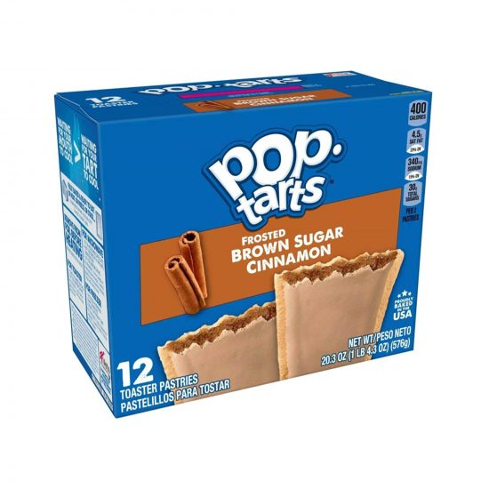 Pop Tarts Frosted Brown Sugar Cinnamon 576g (20.3.2oz) (6 x 2 Piece)