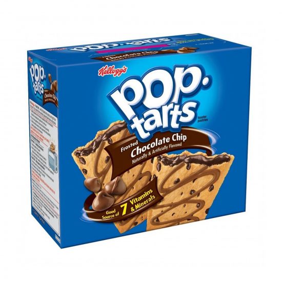 Pop Tarts Frosted Chocolate Chip 576g (20.3.2oz) (6 x 2 Piece)