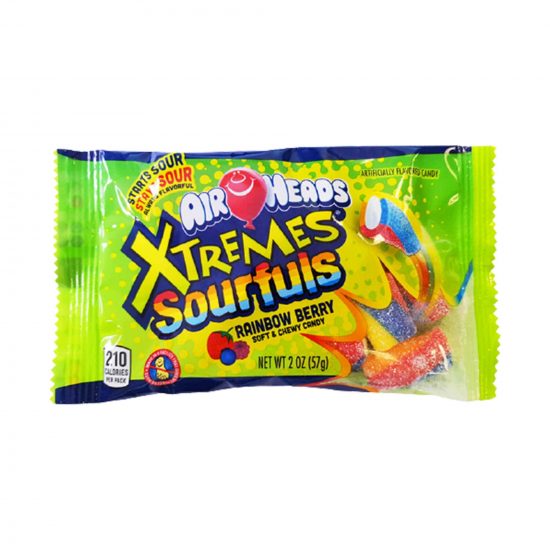 Airheads Xtreme Sourful Rainbow Berry 57g