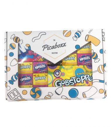 Picaboxx Large Gobstopper and Nerds American Candy Gift Box