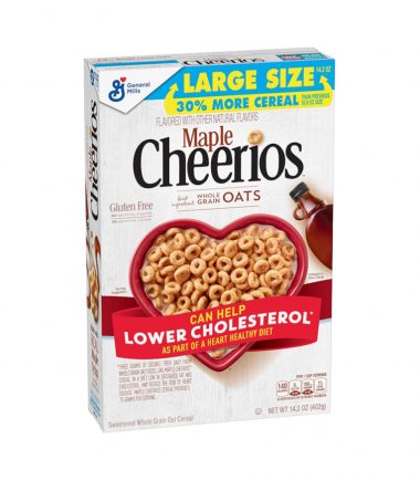 Cheerios Maple Cereal 402g (14.2oz)