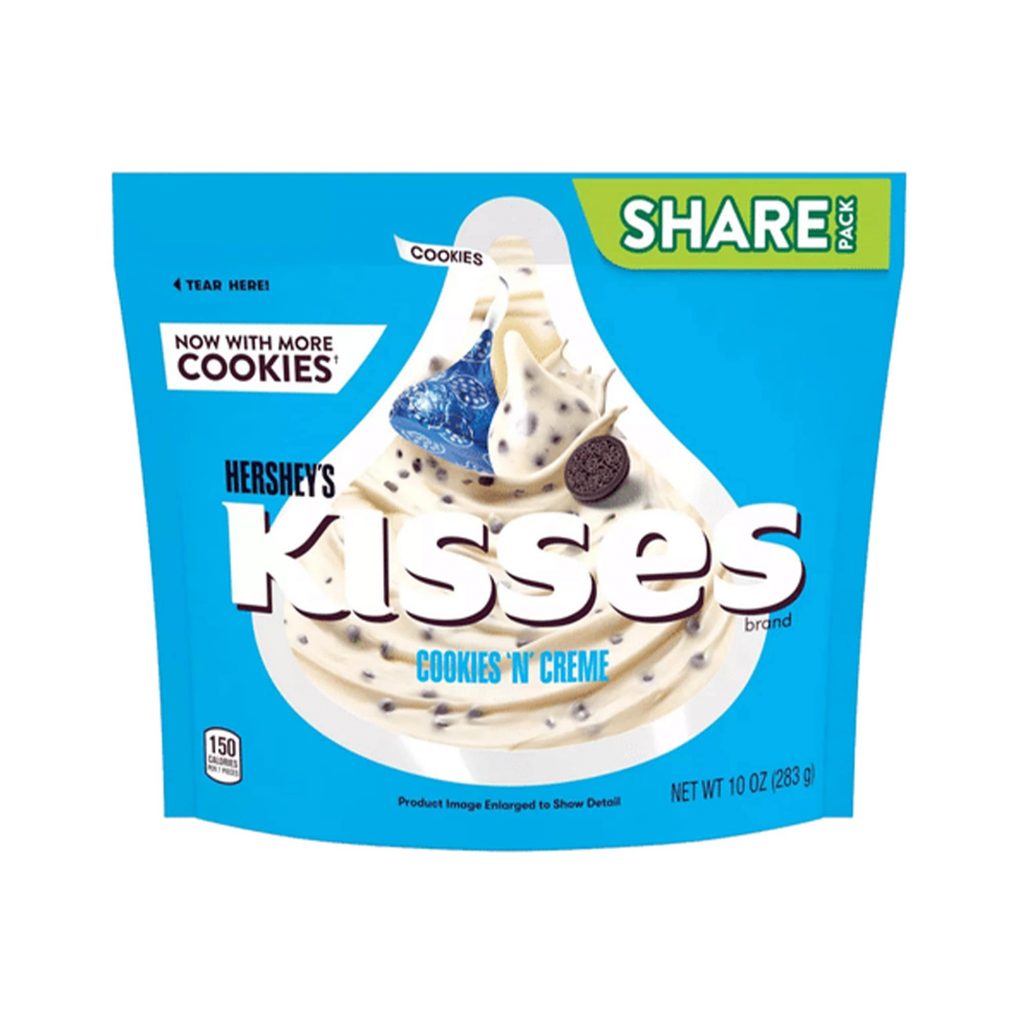 Hershey’s Kisses Cookies & Crème 284g (10oz)