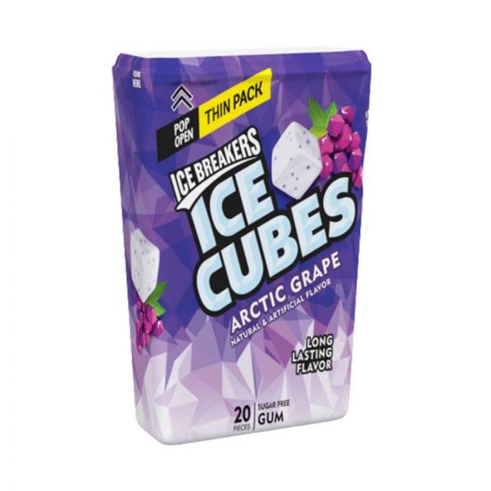 Ice Breakers Grape Gum Thin Pack 46g