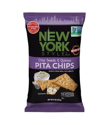New York Style Chia & Quinoa Pita Chips 226g (8oz)