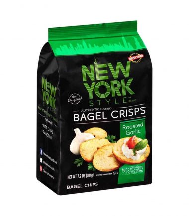 New York Style Garlic Bagel Crisps 204g (7.2oz)