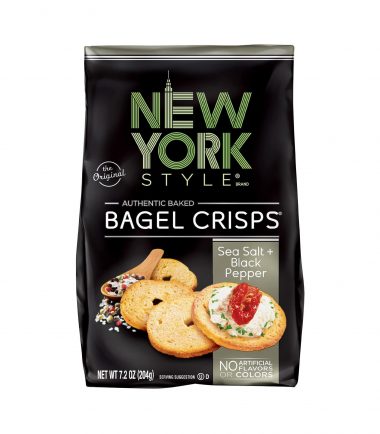 New York Style Garlic Sea Salt & Cracked Black Pepper Bagel 204g
