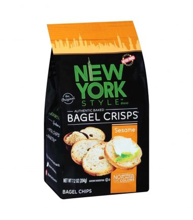 New York Style Sesame Bagel Crisps 204g (7.2oz)