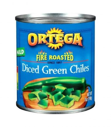 Ortega Diced Green Chillis 198g (7oz)