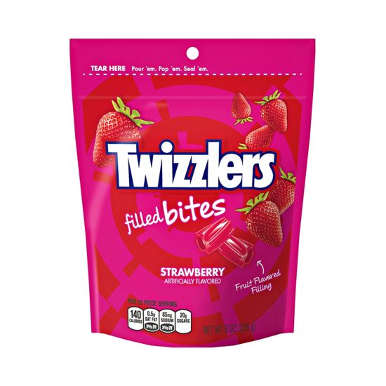 Twizzlers Strawberry Filled Bites Pouch 226g (8oz)