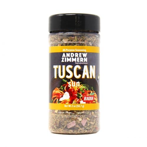 Andrew Zimmern Badia new range of spices Tuscan Sun