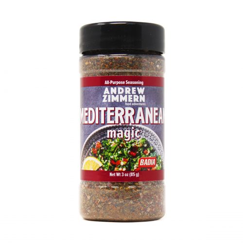 Andrew Zimmern Badia new range of spices Mediterranean Magic