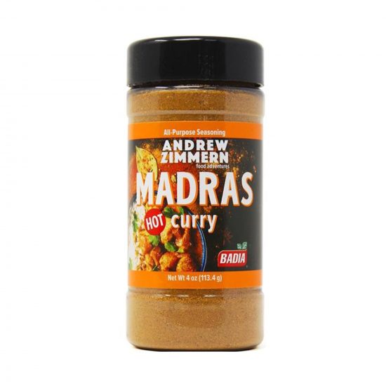 Badia Andrew Zimmern Madras Hot Curry 113.4g