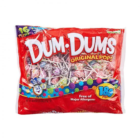Spangler Dum Dums Lollipops 873g 180pcs