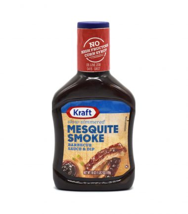 Kraft Mesquite Smoke Barbeque Sauce 510g (18oz)