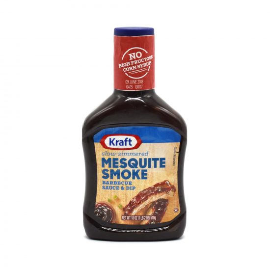 Kraft Mesquite Smoke Barbeque Sauce 510g (18oz)
