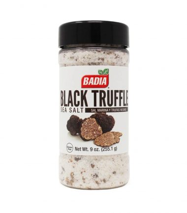 Badia Black Truffle Sea Salt 255.1g (9oz)-min