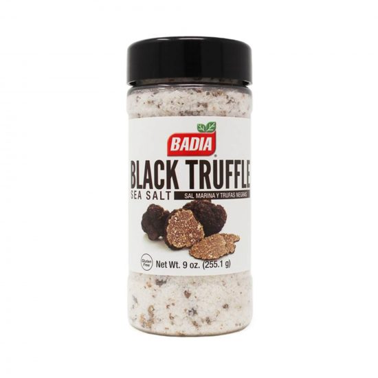 Badia Black Truffle Sea Salt 255.1g (9oz)-min