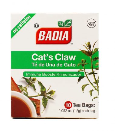 Badia Cat’s Claw Tea 10 Bags 1.4g (0.049oz)