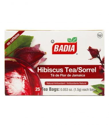 Badia Hibiscus/Sorrel Tea 25 Bags 2g (0.07oz)