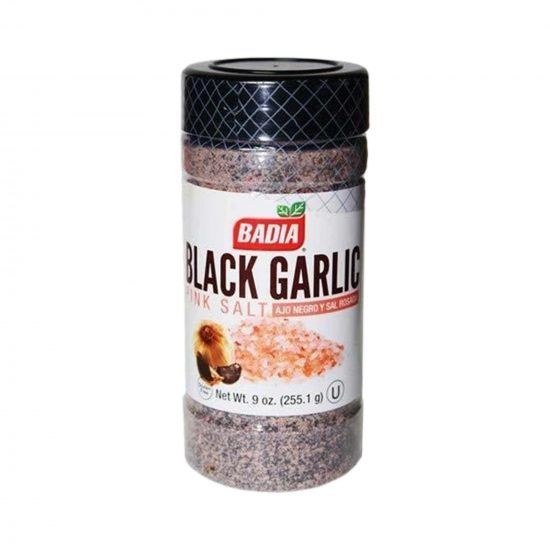 Badia Black Garlic Pink Salt 255.1g-min