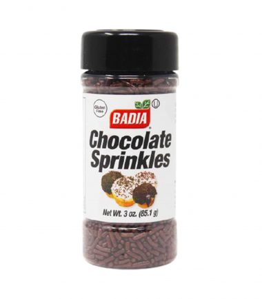 Badia Chocolate Sprinkles 85.1g (3oz)